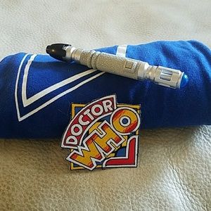 Sonic Screwdriver Pen and Dr. Who Patch